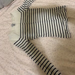 Long sleeve striped shirt